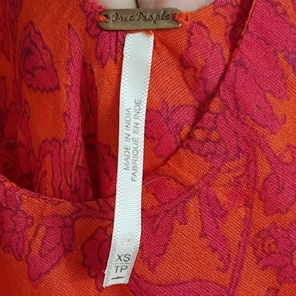 Free People Kikas Floral Print Boho Maxi Dress - Picture 7 of 8